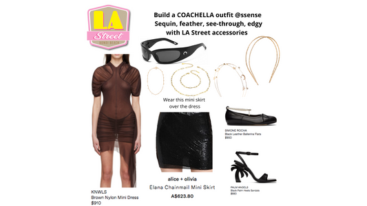 Coachella outfit with LA Street