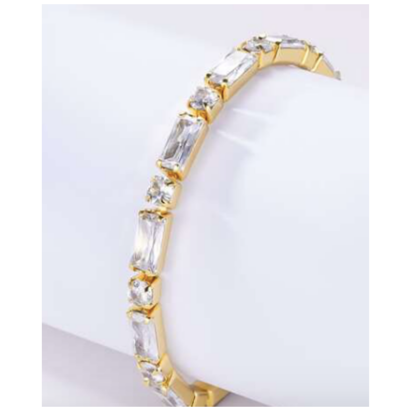 18K Gold Plated Zircon Bracelet