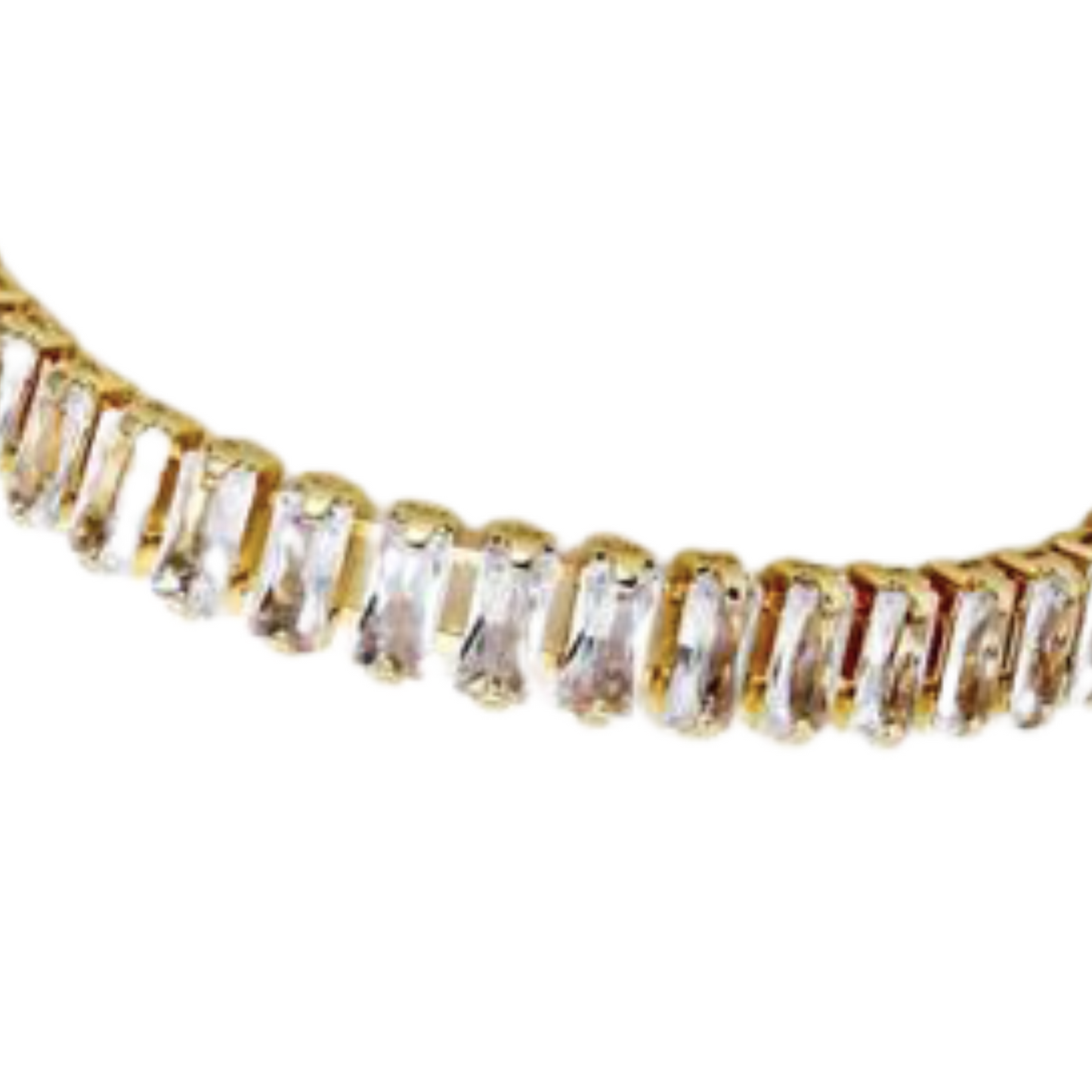 Rhinestone Bracelet and Ring Set ZIRCON